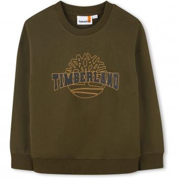 Timberland Sudadera infantil con cuello redondo