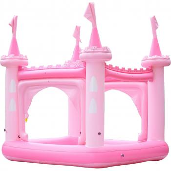 Piscine Gonflable Rose avec Arroseurs pour Enfants Teamson