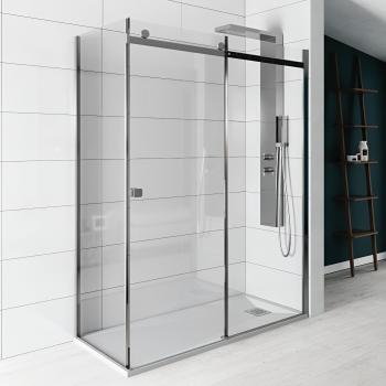 Puerta y pared de ducha Kinestyle C+F 100x70 cm