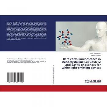 Rare-earth luminescence in nanocrystalline Lu3Ga5O12 and BaYF5 phosphors for white light-emitting devices
