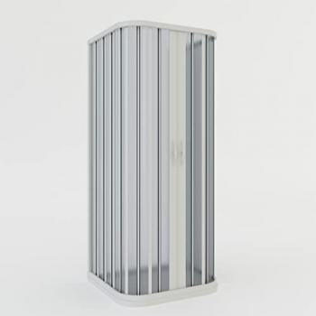 Douche Pliante Idralite Narciso 70x70x70 cm – Parois PVC Réductibles 3 Côtés