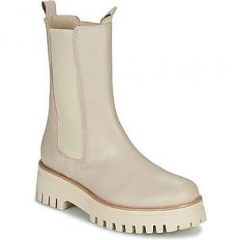 Sweet Lemon Beige MidBoots Polira Collection