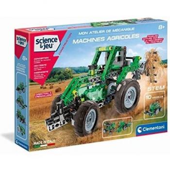 JEU construction  SCIENCE ET JEU atelier de mecanique MACHINES AGRICOLES neuf