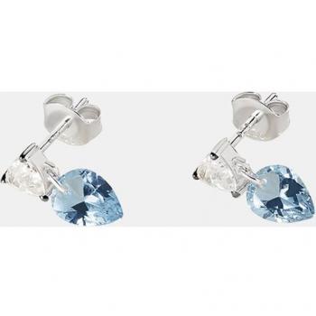 Pendientes de plata y circonitas Jackie Agatha Paris