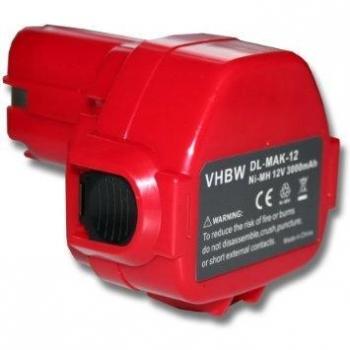 Modello Klauke ESG 85 PLUS 3000 mAh NiMH 12 V – Batteria VHBW