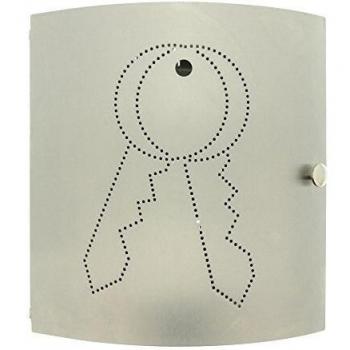 Burg Waechter Silver-Black Key Holder 22 Hooks