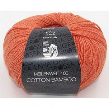 LANA GROSSA MEILENWEIT 100 COTTON BAMBOO FASER