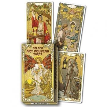 Golden Art Nouveau Tarot, by Giulia Francesca Massaglia