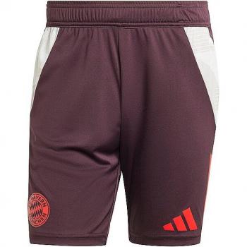 Pantaloncini da Allenamento Adidas FC Bayern Monaco 2024/25 Rosso Taglia S