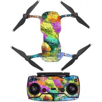 Pintura al óleo adhesiva para Mavic Air con mando y 3 baterías – Lámina protectora A0184