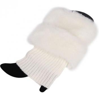 Thick Stretchy Knit Boot Cuffs