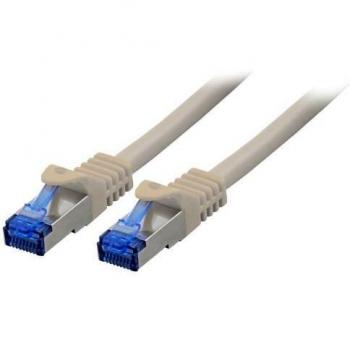 BIGtec 1m CAT.7 Netzwerkkabel Gigabit Patchkabel grau