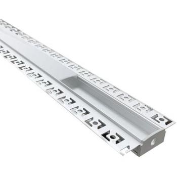 Profilé Aluminium 1m pour Ruban LED avec Double Couvercle