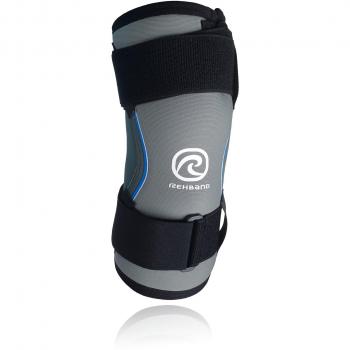 Rehband 7791 – Ellenbogen‑Kraftband Grau, linksseitig, L
