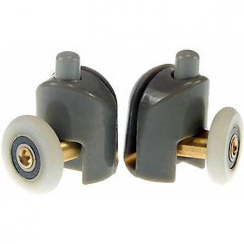 Shower Door Bottom Pulley 25mm Adjustable Roller Wheels