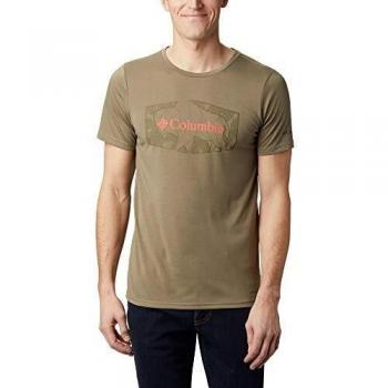 T-shirt Columbia Terra Vale II homme, couleur Sage Roam Hex, taille 2XL