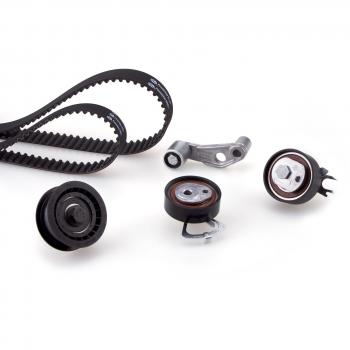 GATES Kit de distribution K025565XS pour VW, AUDI, SKODA avec courroie et poulie de distribution T42048 et T42234