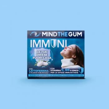 Mind The Gum Immuni con Lattoferrina 18 Gomme Confettate Senza Zucchero