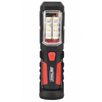 AWTOOLS 2in1 LED Werkstattlicht mit Magnet, 280 Lumen, betrieben mit 3 AA Batterien
