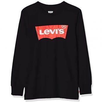 Levi's Kids Maglia a maniche lunghe per Ragazzi Batwing Nero 14 Anni