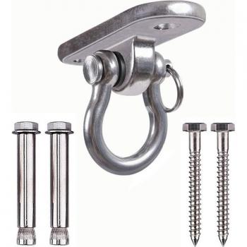 Durable Black Swing Hangers with Ceiling Plate for Chairs
