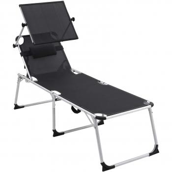 SONGMICS Chaise longue charge 150 kg