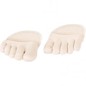 Yogis Women's Cotton Open Toe Heelless Socks