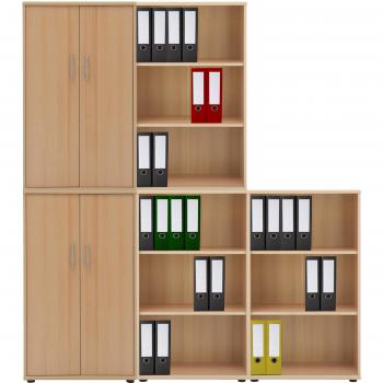 Büroregal-VCM – 5‑tlg. Aktenschrank
