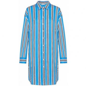 Mej SLEEPSHIRT Calming Stripes Hellblau – M