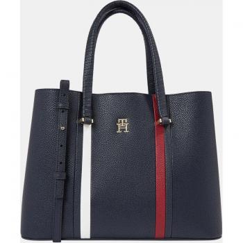 Bolso Shopper de Tela Sintética Tommy Hilfiger Azul Marino