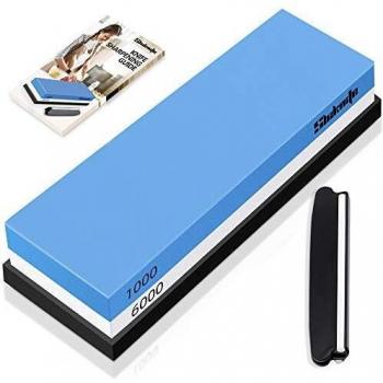 Silicone Grip Water Stone with Angle Guide