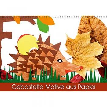 Gebastelte Motive aus Papier