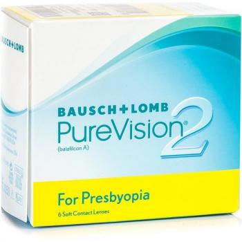 PureVision 2 Kontaktlinsen für Presbyopie (6 Linsen)