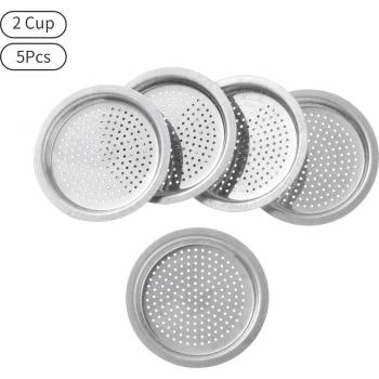 Filtro Espresso en Acero Inoxidable – Pack de 5 unidades