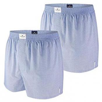 Tom Tailor Boxer Sottoveste Blu Chiaro