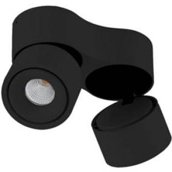 LED Plafonnier Variable Arcchio Rotari Aluminium Noir