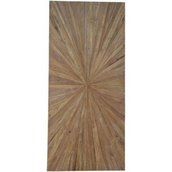 Küchentischplatte 220x100 cm Teak
