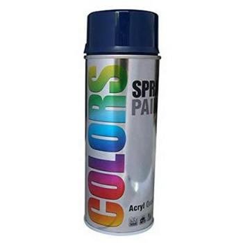 Spray colors 400ML vernice antigraffio di facile applicazione e rapida essiccazione colore blu cobalto