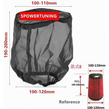 Waterproof and Oilproof Air Filter Cover for High-flow Filters