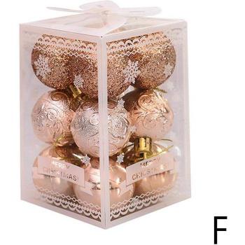 12 Pcs Holiday Tree Ornaments