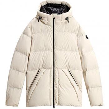Woolrich Daunenjacke Sierra CFWOOU0847MRUT3107 Beige Regular Fit, XXL, Herren