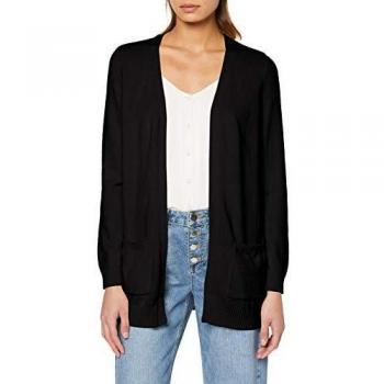 ONLY Damen Strickjacke Lesly open (Schwarz, Regular Fit, XS)