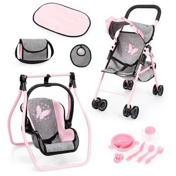Bayer Puppenbuggy Set mit Tasche
