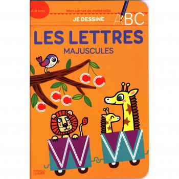 Mon carnet de maternelle: Je dessine les lettres majuscules