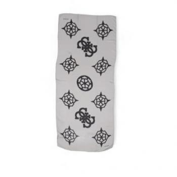Sciarpa Guess Sestri Elegance con Logo Nero