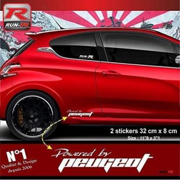 Autocollants Bas de caisse ADNAuto – set de 2 – Peugeot 208 & 207
