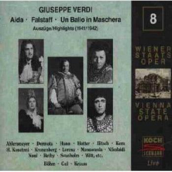 Concerts de la Wiener Staatsoper: Verdi en Direct Vol. 8