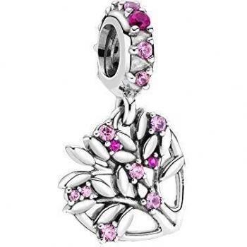 Charm Pandora Cœur Rose Arbre de Vie