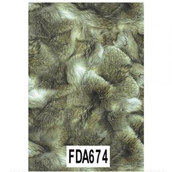 Renne en fourrure look Decopatch 17 cm