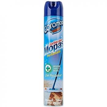 Limpiador en Aerosol para Mopas Eliminador de Alérgenos con Citronela 750 ml CARAMBA